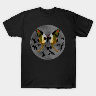 Mothman Moon Shirt T-Shirt